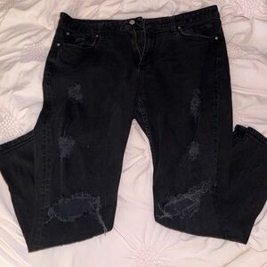 Arizona Jean Co. Black Boyfriend Jeans